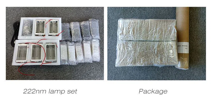 222nm far UVC lamp