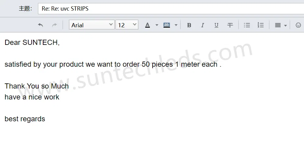 feedback from client
