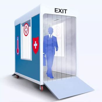 Foldable Disinfection Tunnel Mobile Thermometry Disinfection Channel
